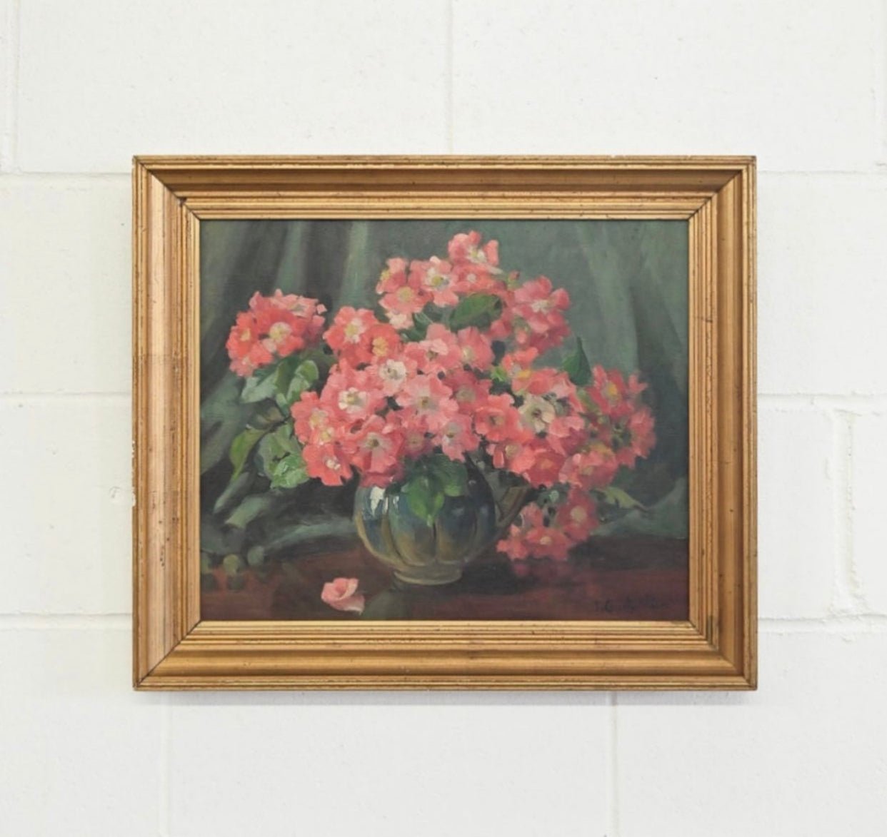 European antique paintings and sculptures from brocantes and estates in France, Belgium, and Germany.
