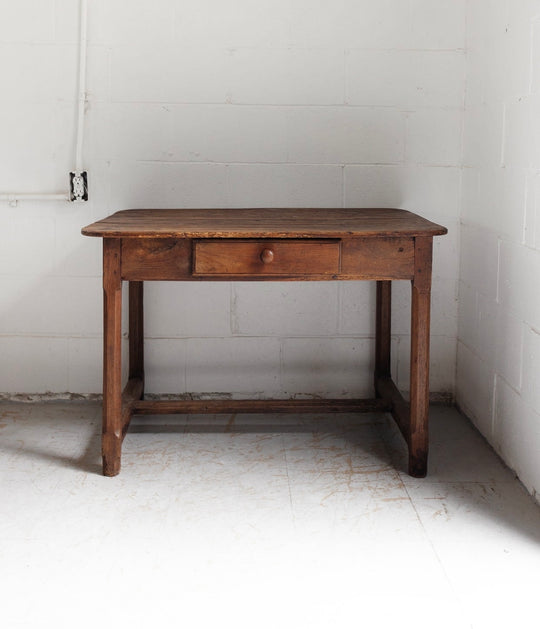 19th century French oak kitchen table