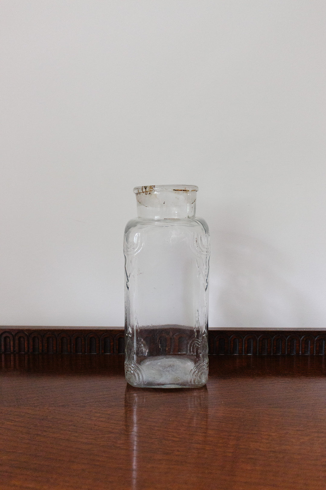 19th century French “confiserie” glass candy jar