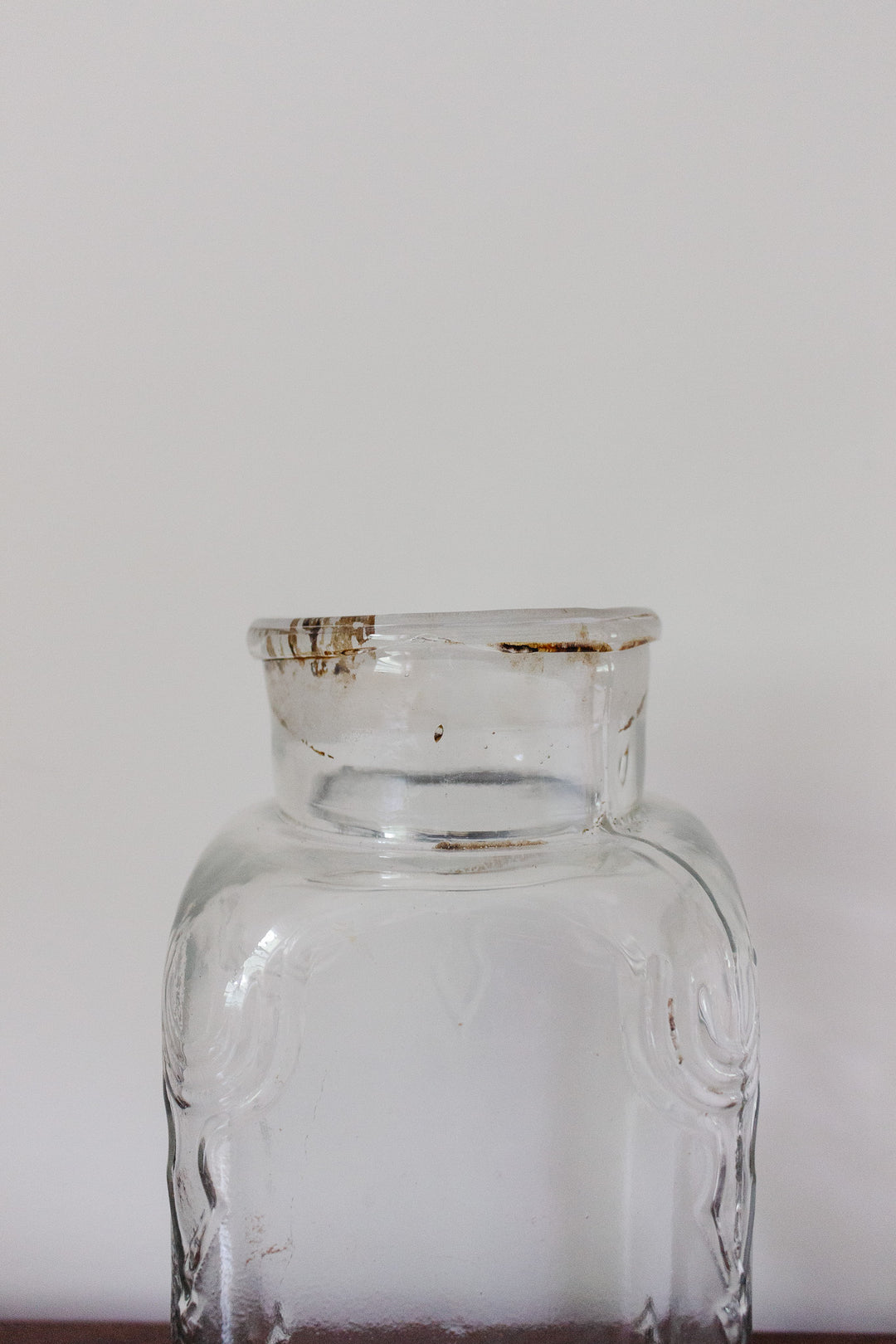 19th century French “confiserie” glass candy jar