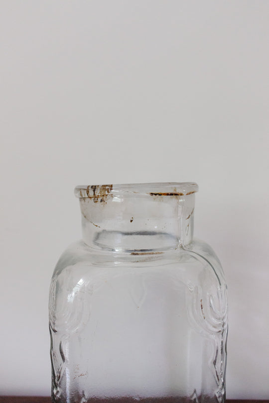 19th century French “confiserie” glass candy jar