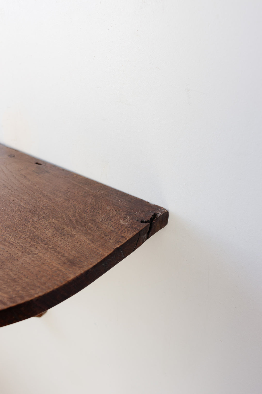 vintage french wood carved wall mounted shelf