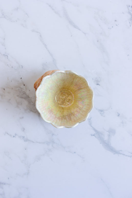 vintage royal winton iridescent condiment bowl