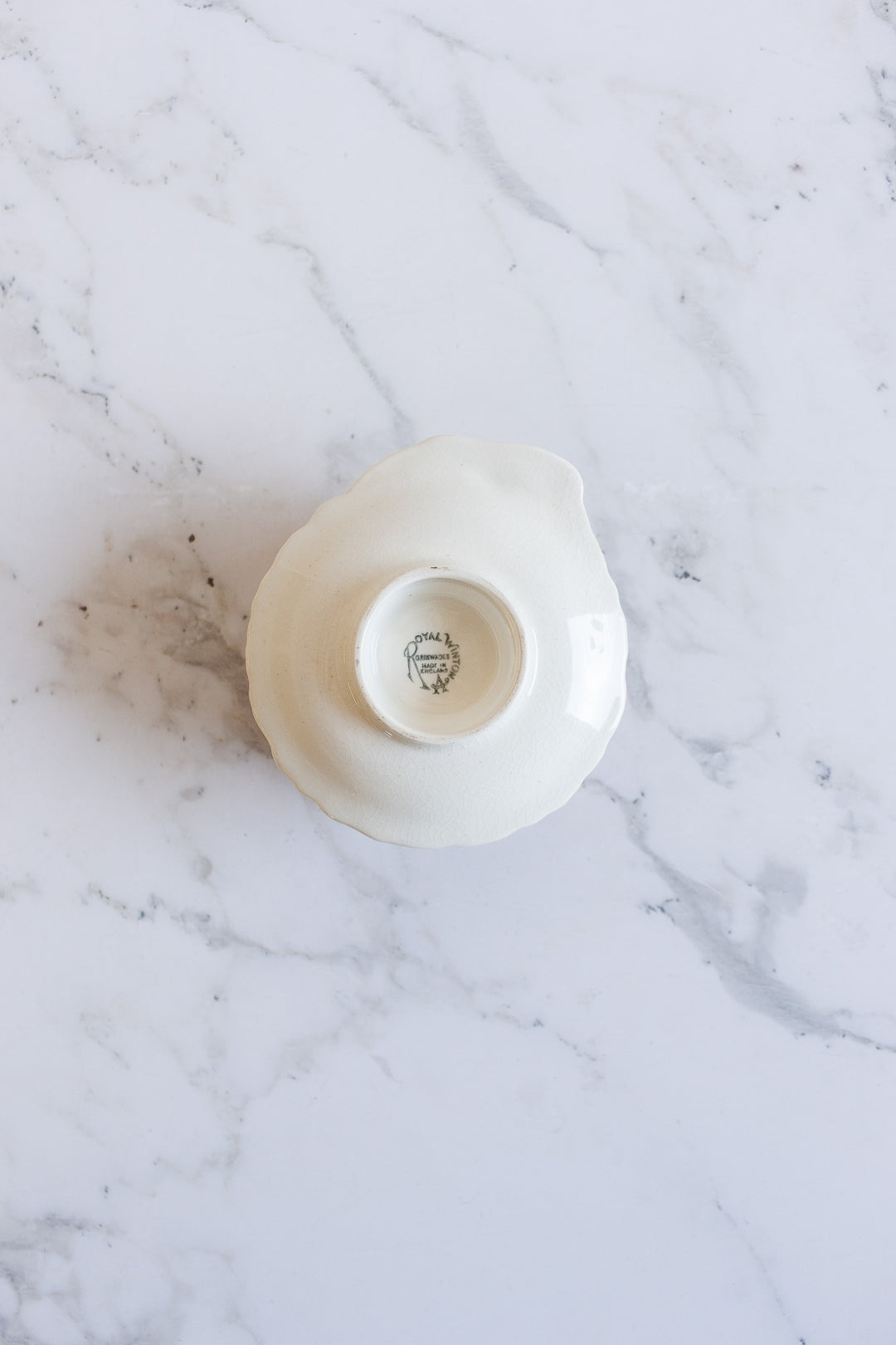 vintage royal winton iridescent condiment bowl