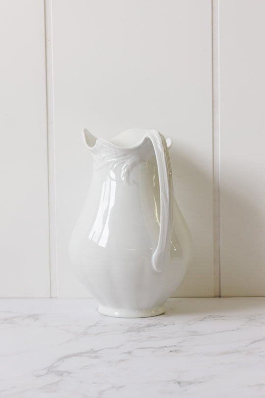 antique English burleighware ironstone wash basin