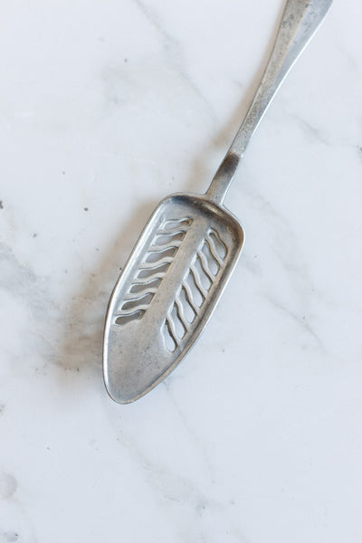 antique french absinthe spoon