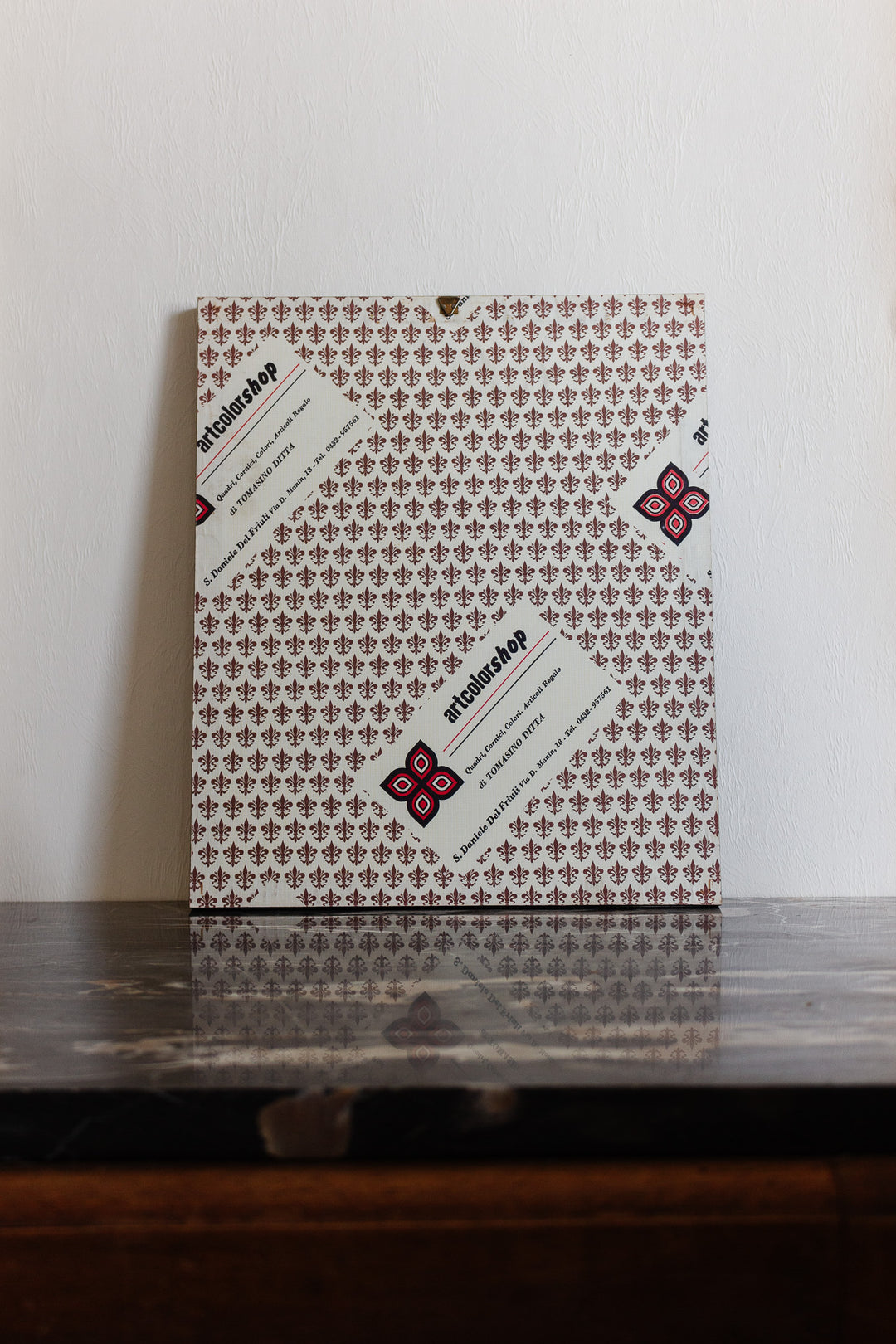 vintage italian numbered woodblock print, pheasant