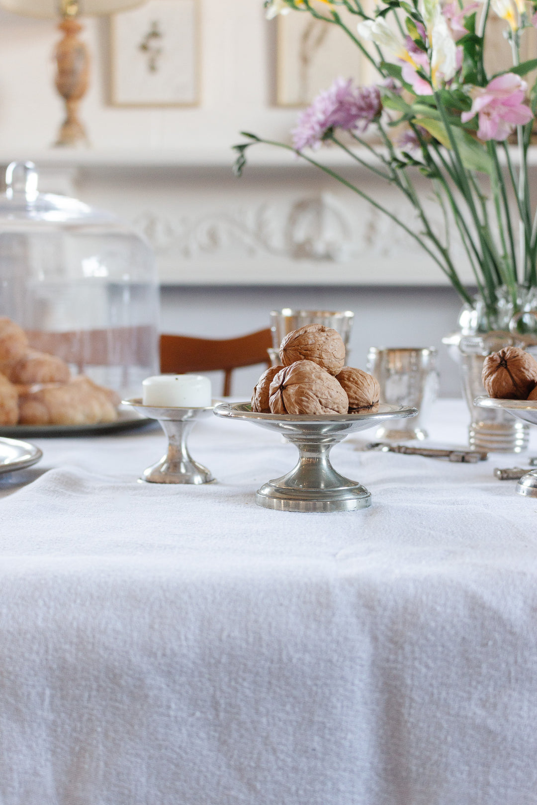19th century French silver plate absinthe sugar cube trays