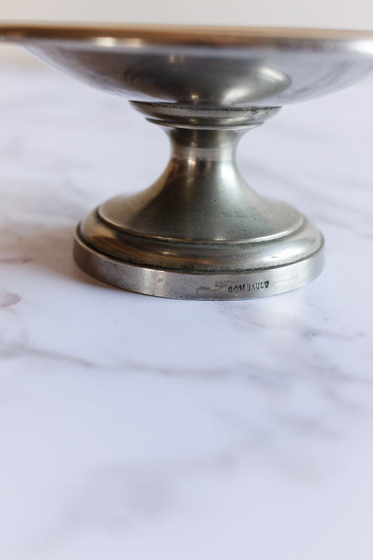 19th century French silver plate absinthe sugar cube trays
