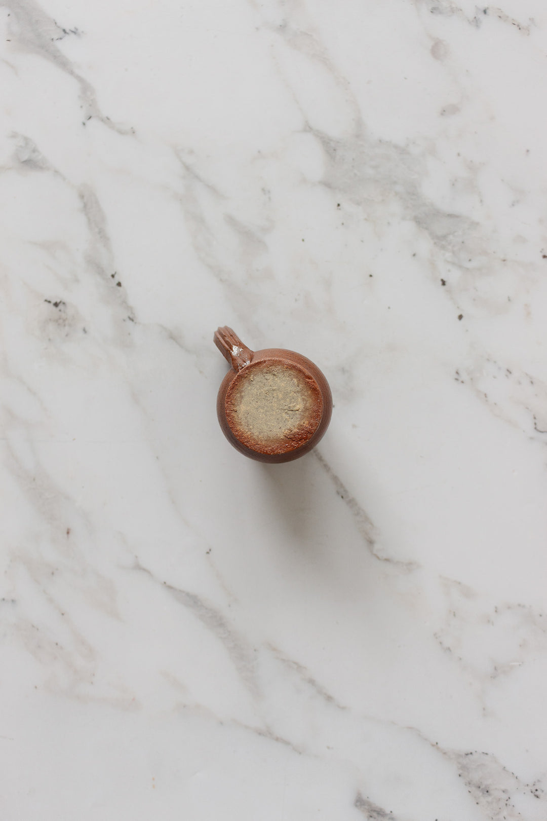 vintage french miniature stoneware pitcher