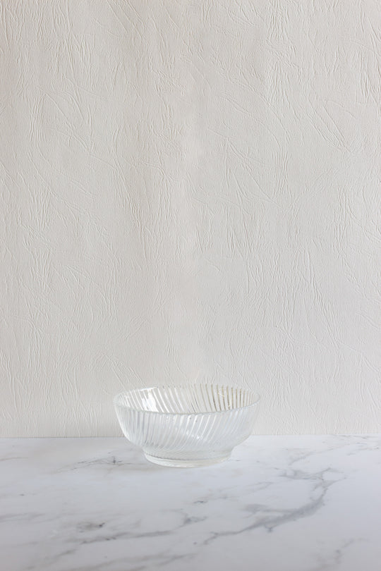 vintage french textured glass catch all