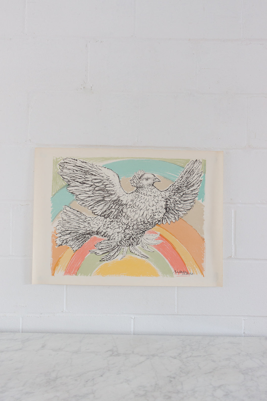 vintage French “Dove of Peace” posters by Picasso