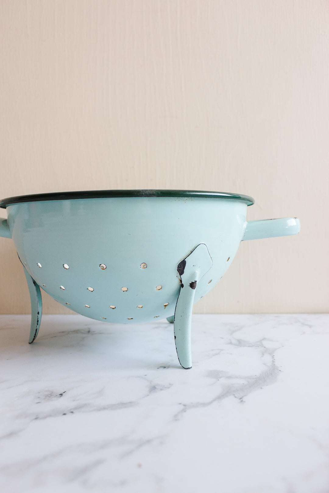 vintage robin's egg blue french country kitchen "passoire"