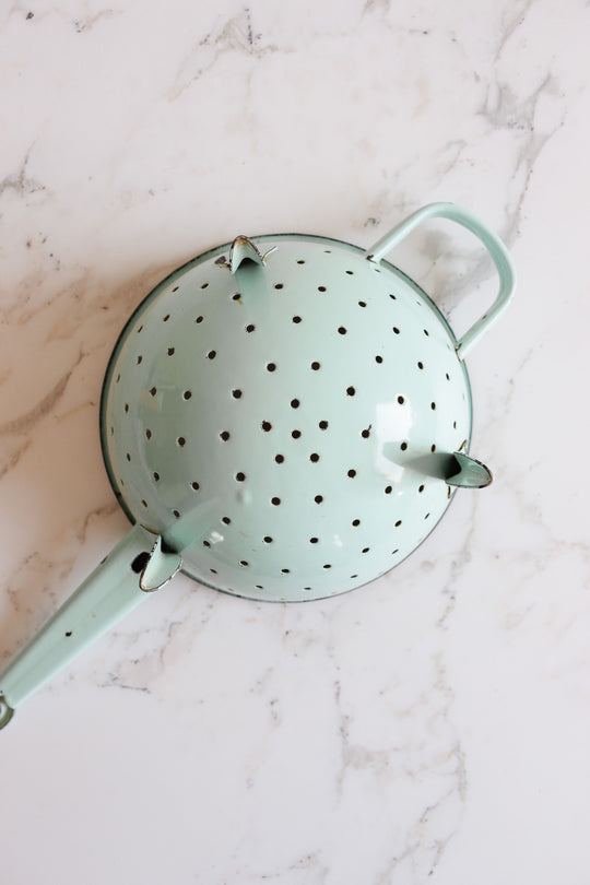 vintage robin's egg blue french country kitchen "passoire"