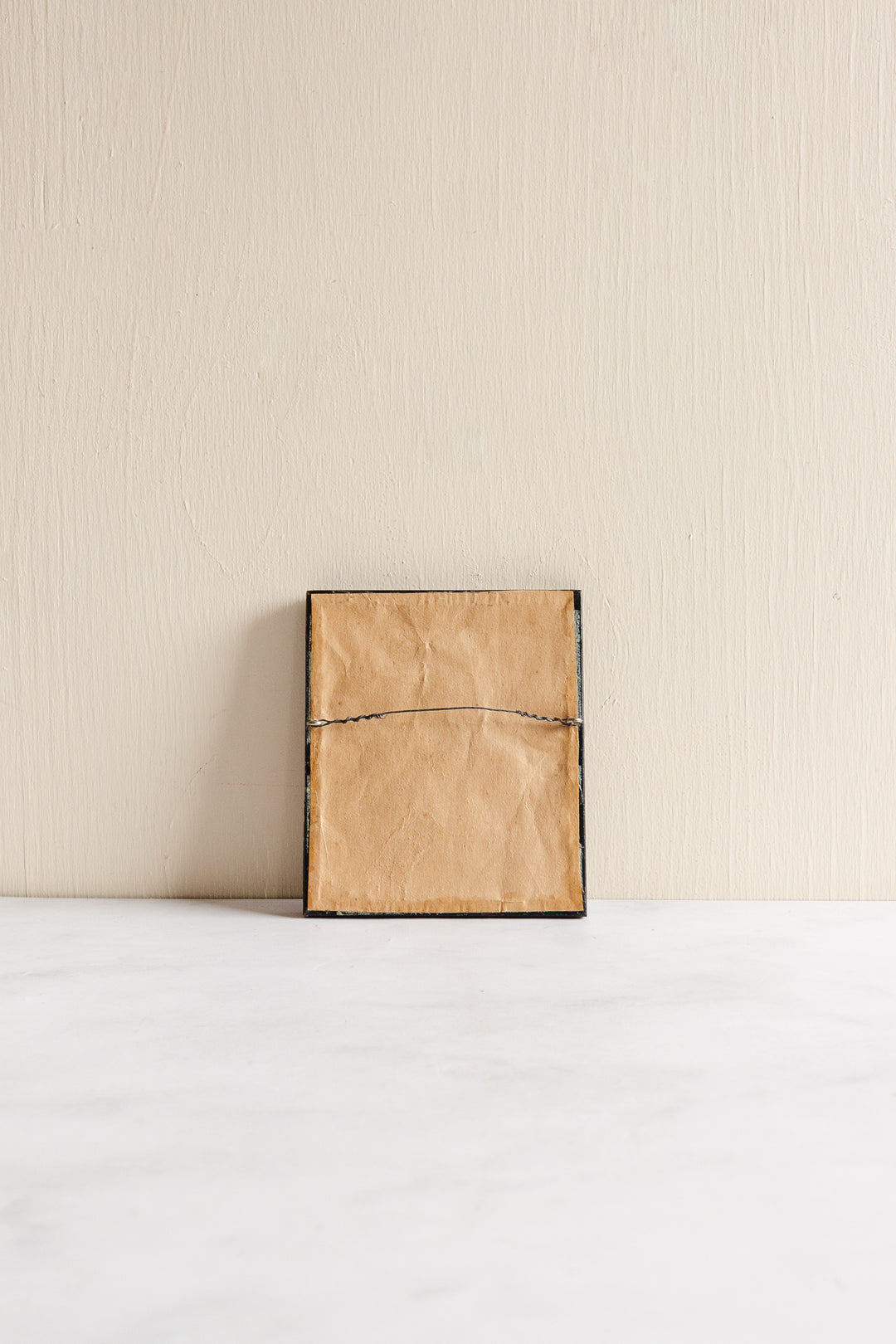 antique Baxter framed needle box miniature prints