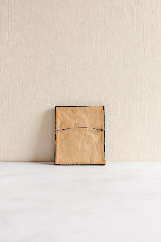 antique Baxter framed needle box miniature prints