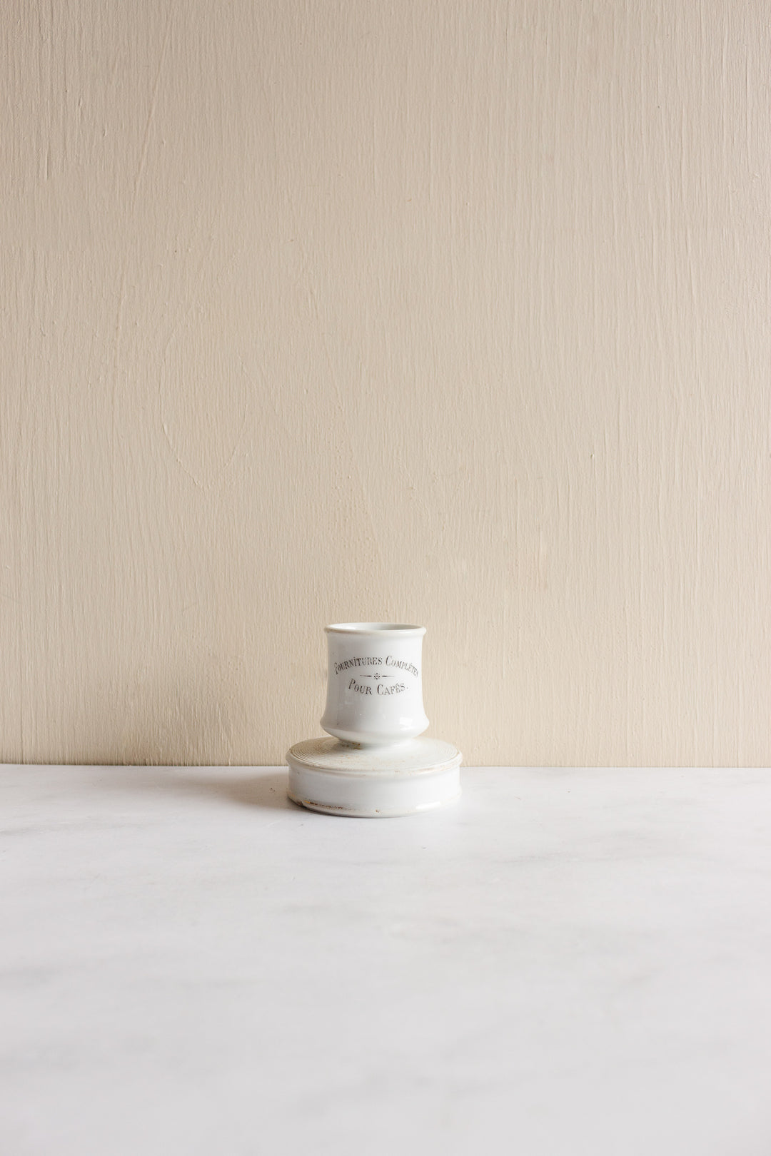 19th century french porcelain advertising match strike