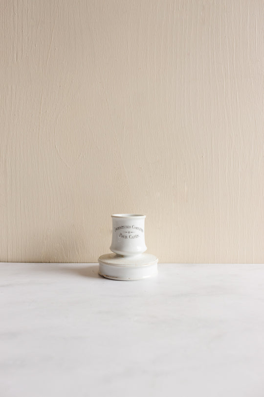 19th century french porcelain advertising match strike
