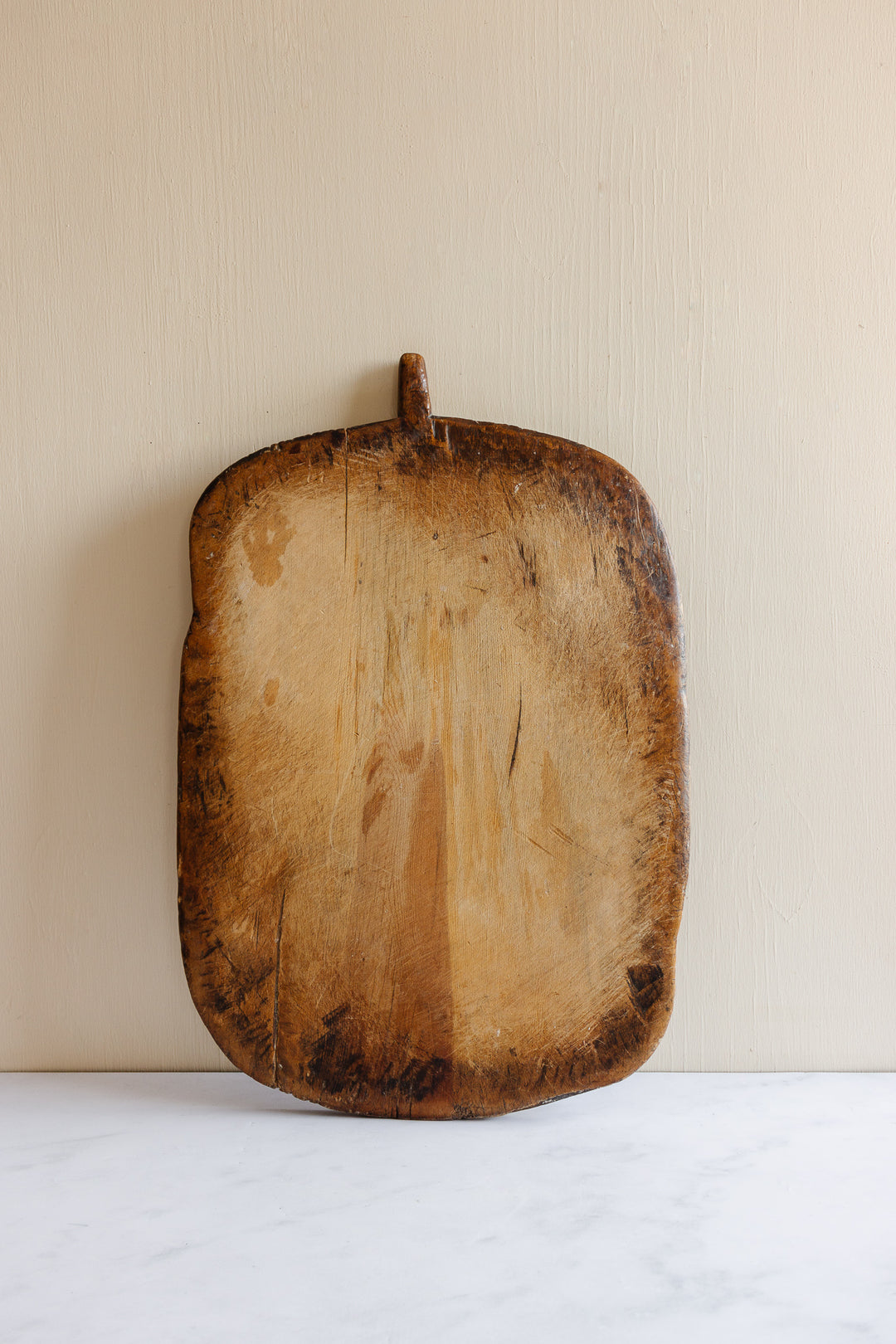 antique European cutting board, extra large