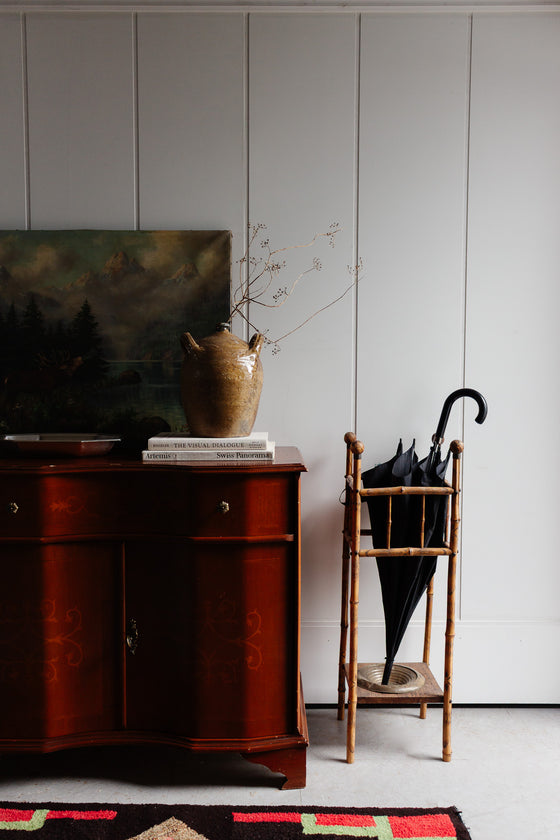 19th century Victorian aesthetic movement bamboo umbrella stand