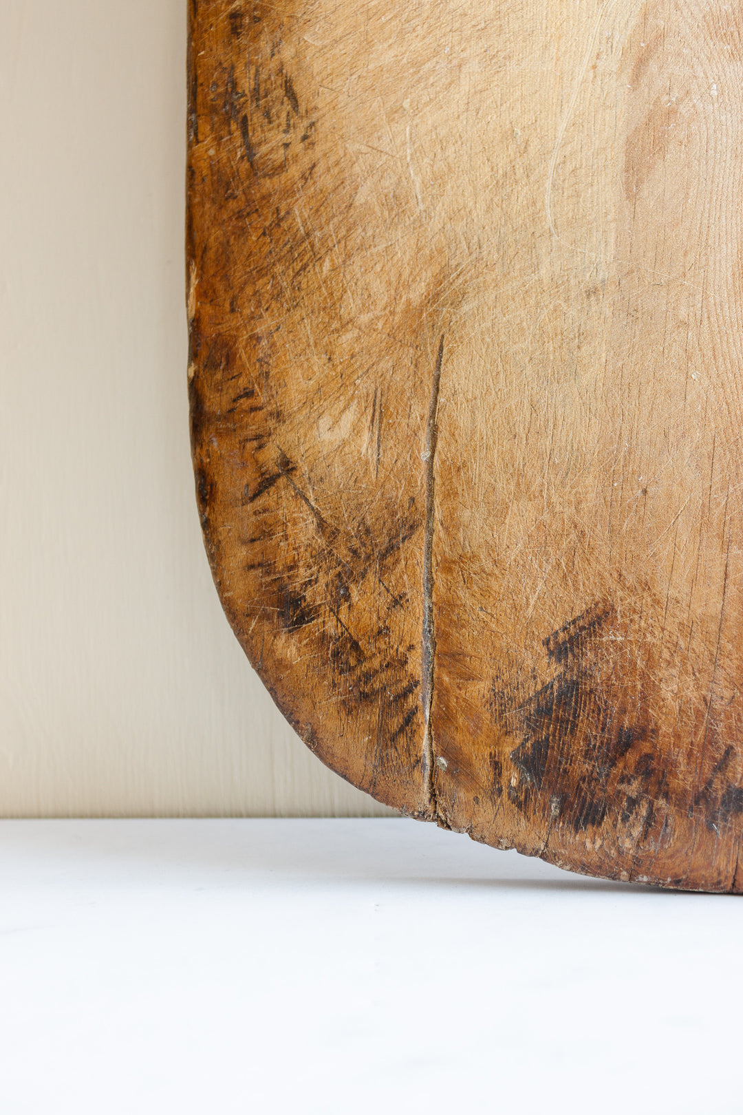 antique European cutting board, extra large