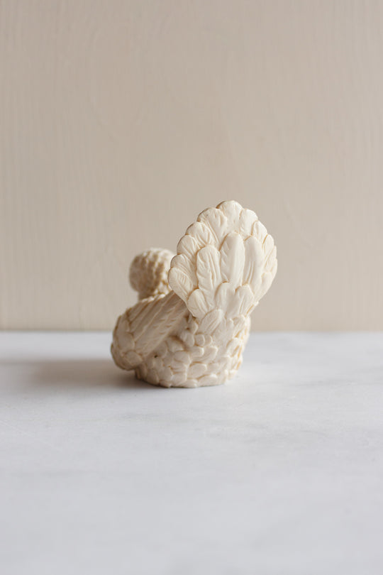 pair of vintage italian doves by a. santini