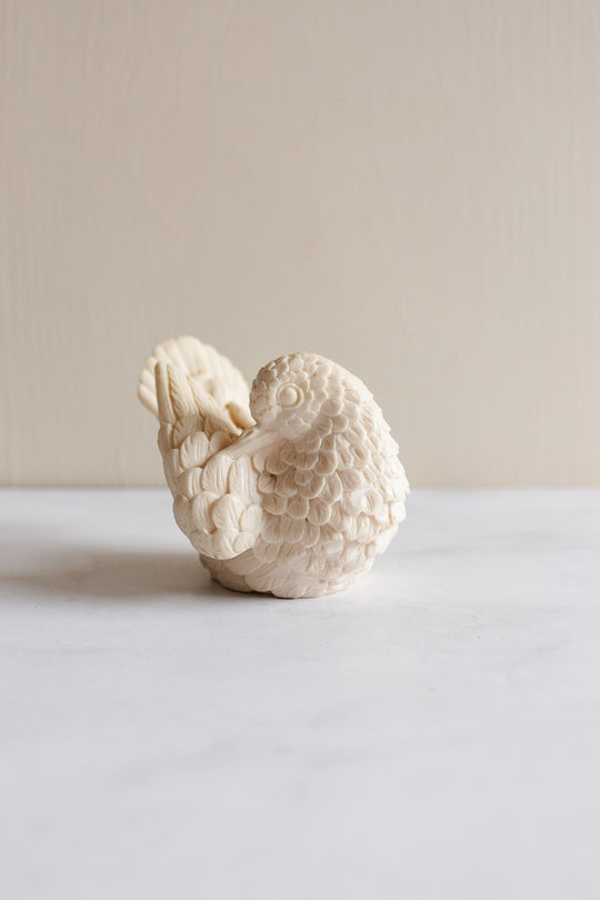 pair of vintage italian doves by a. santini