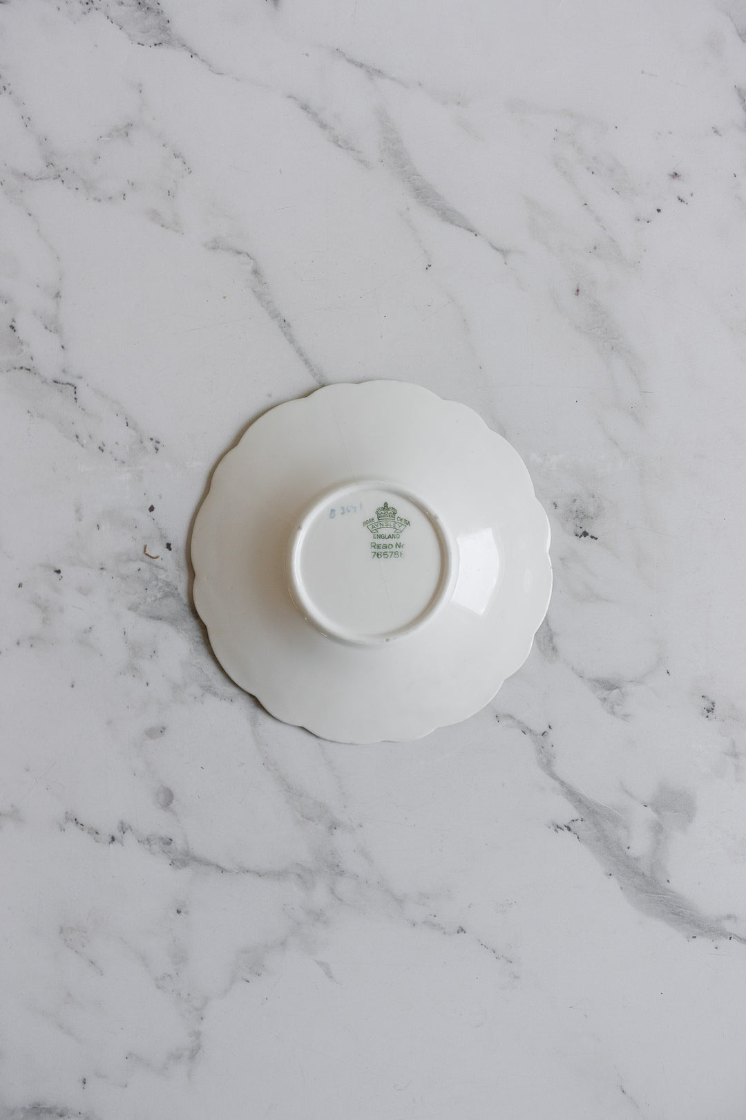 antique aynsley hand painted teacup and saucer