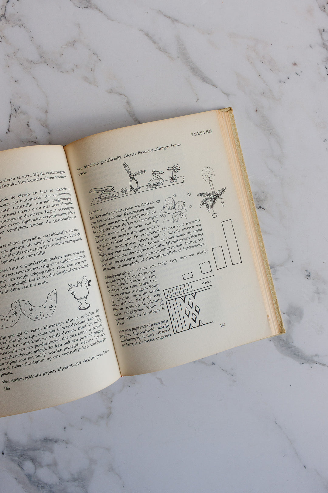 vintage hardcover Dutch house and home decorative books, set of 3