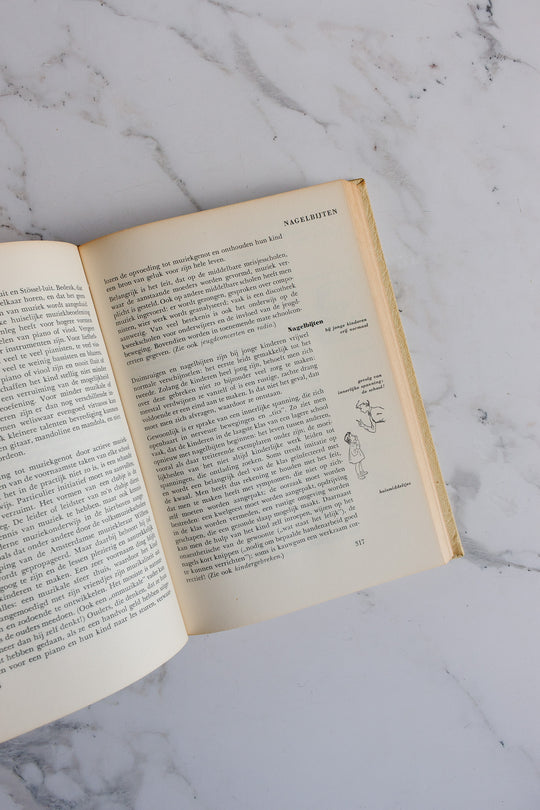 vintage hardcover Dutch house and home decorative books, set of 3