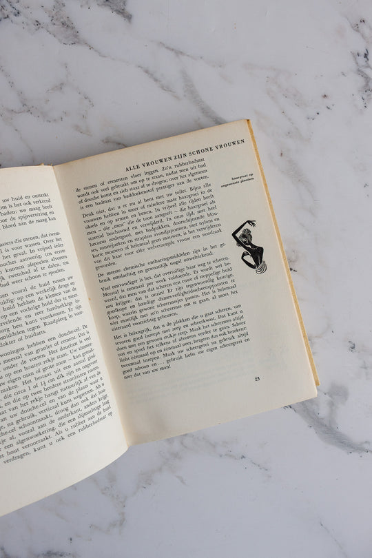 vintage hardcover Dutch house and home decorative books, set of 3