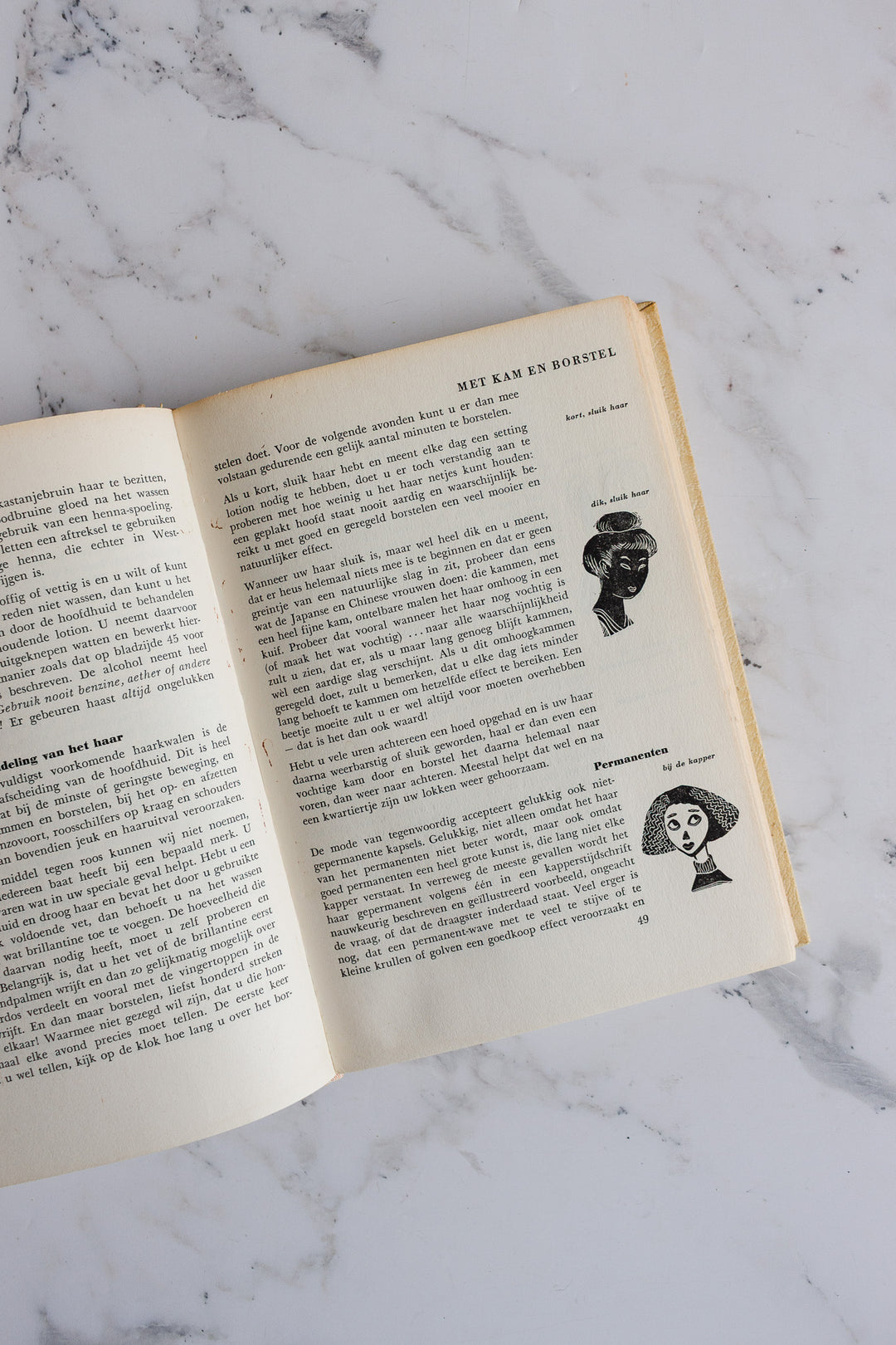 vintage hardcover Dutch house and home decorative books, set of 3