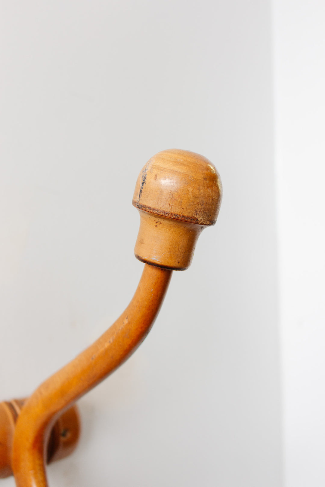 19th century french bentwood faux bamboo coat rack
