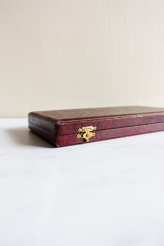 19th century French silver “nécessaire d’écriture” boxed writing set