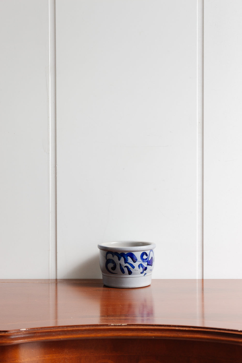 vintage german salt glazed planter