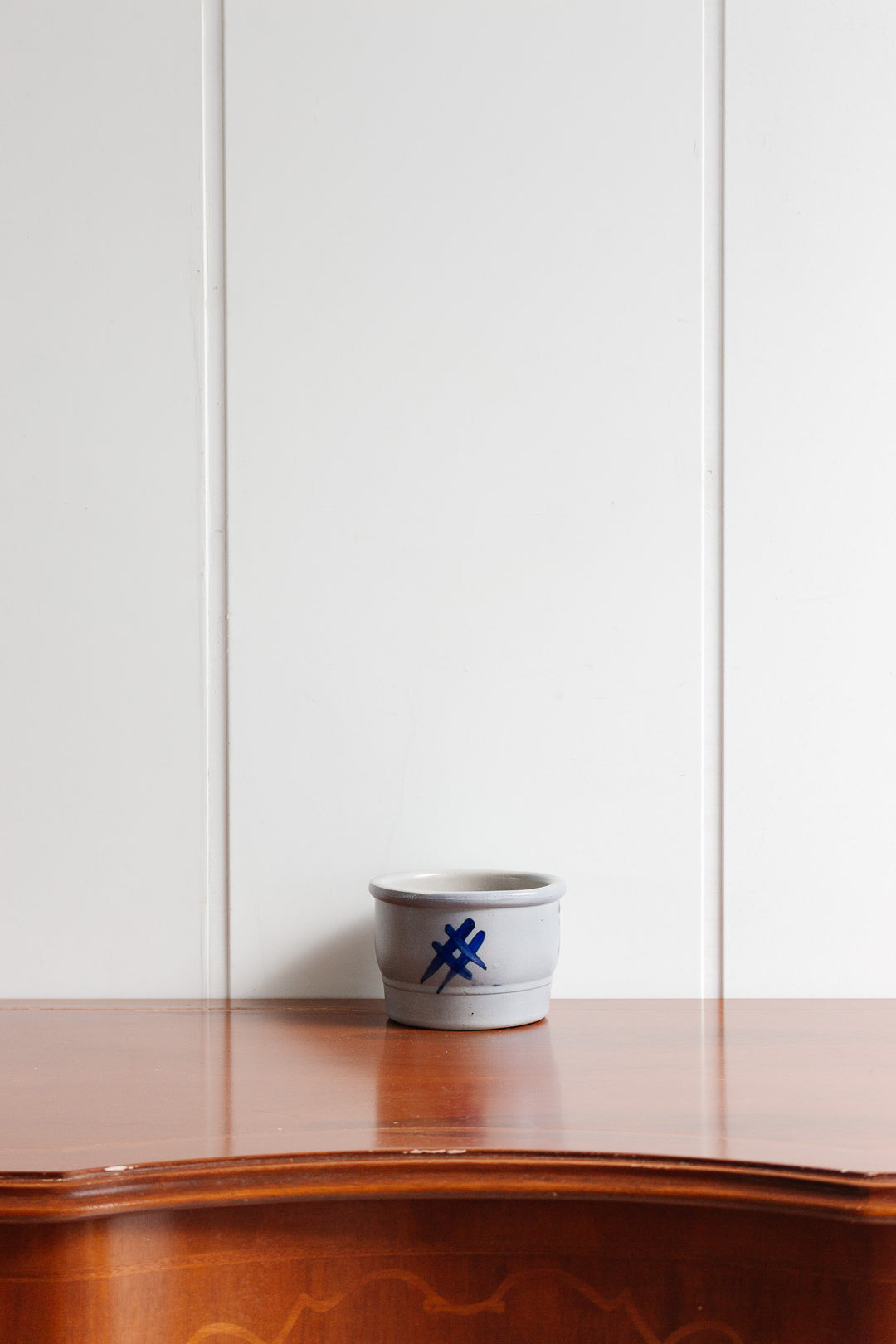 vintage german salt glazed planter