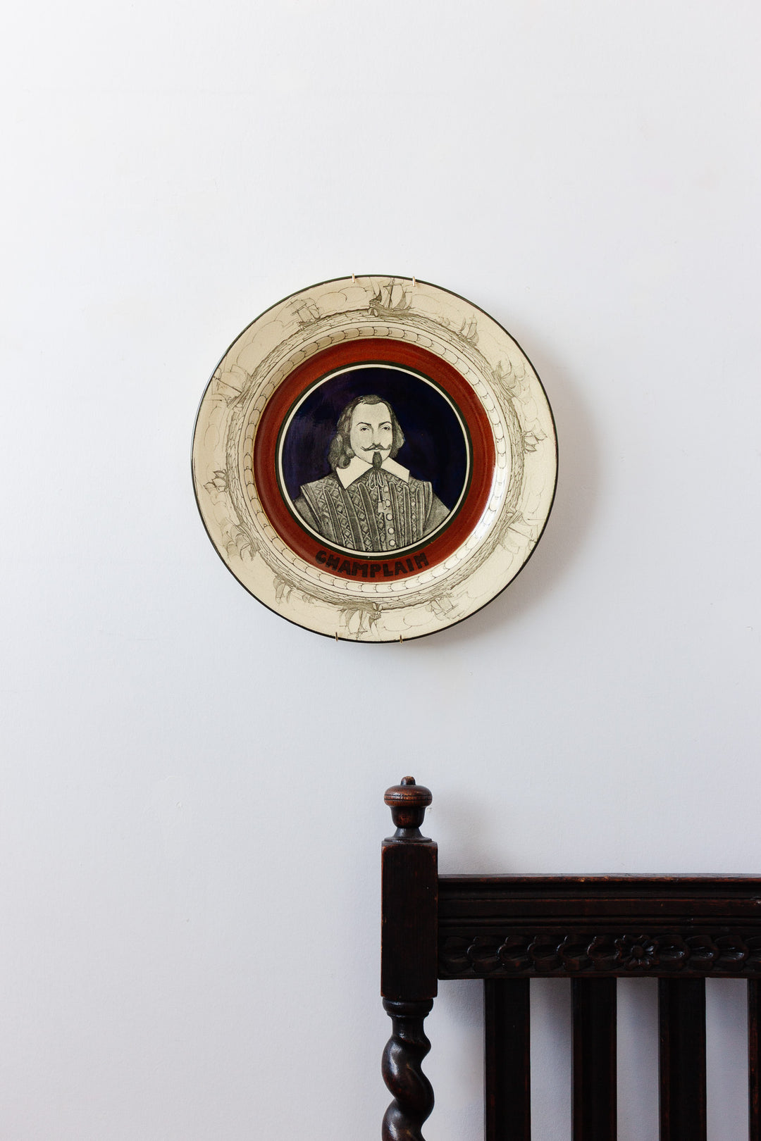 1970s royal doulton "champlain" plate