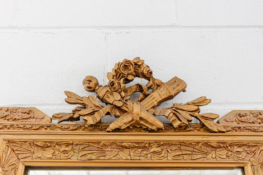 19th century Louis XV gilt mirror