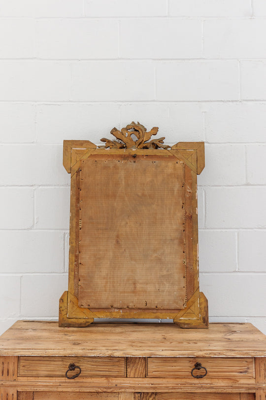 19th century Louis XV gilt mirror