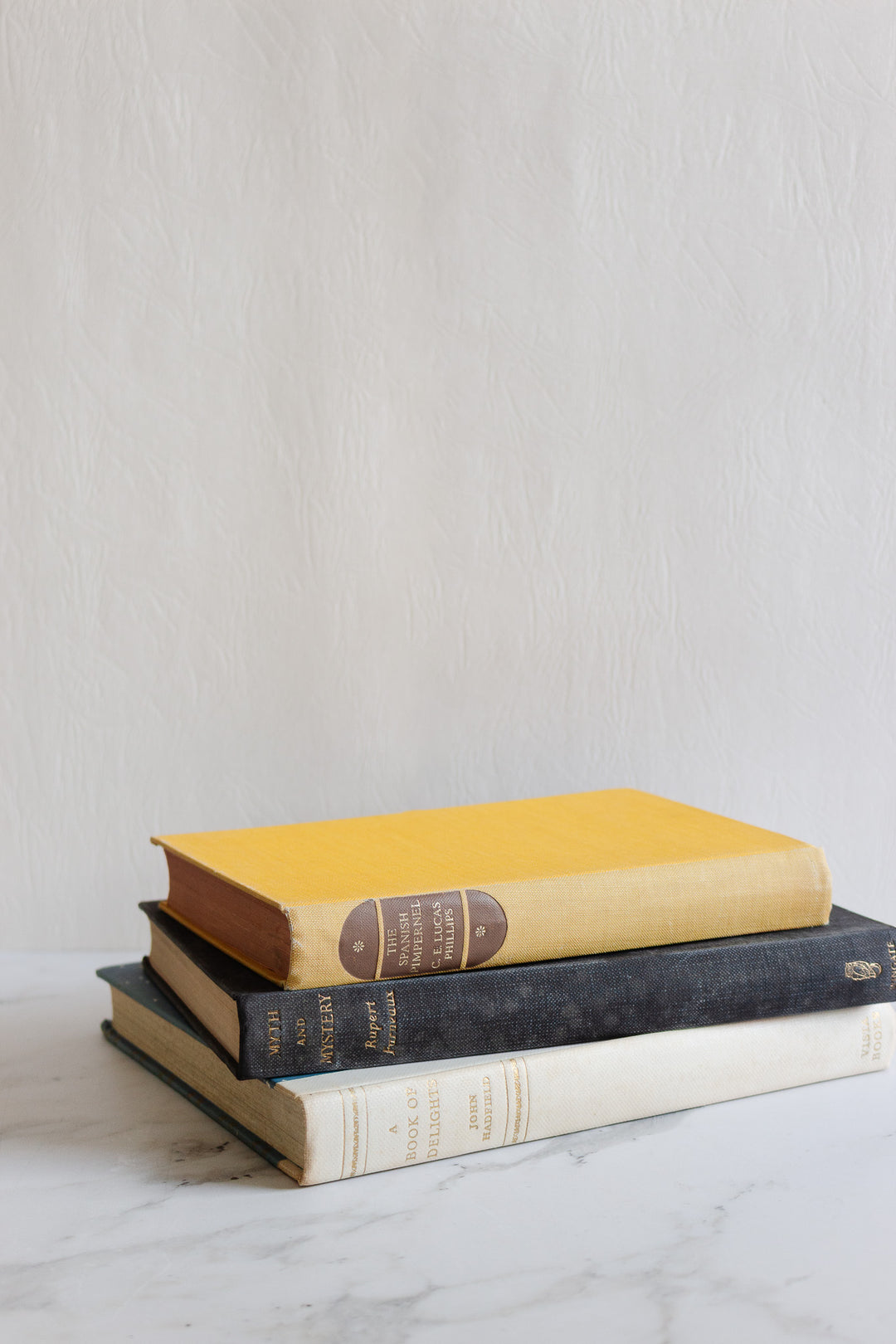 vintage english trio of hardcover books
