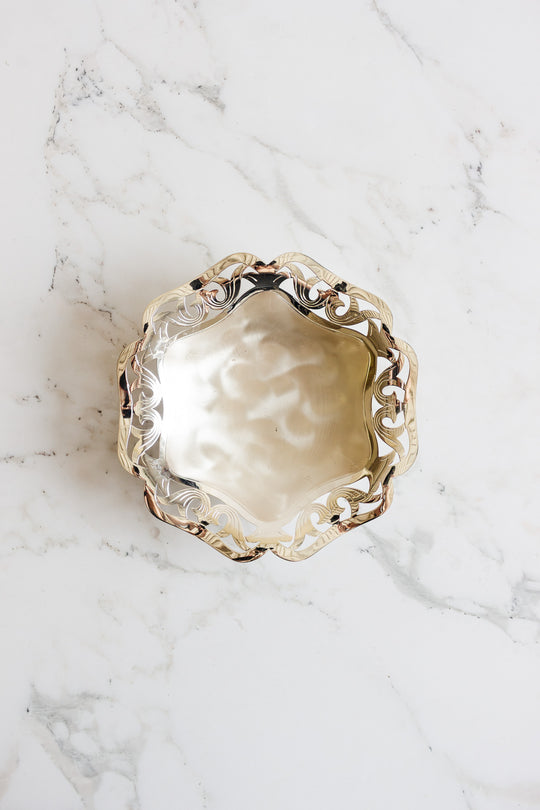 vintage german wmf-ikora silverplate bowl