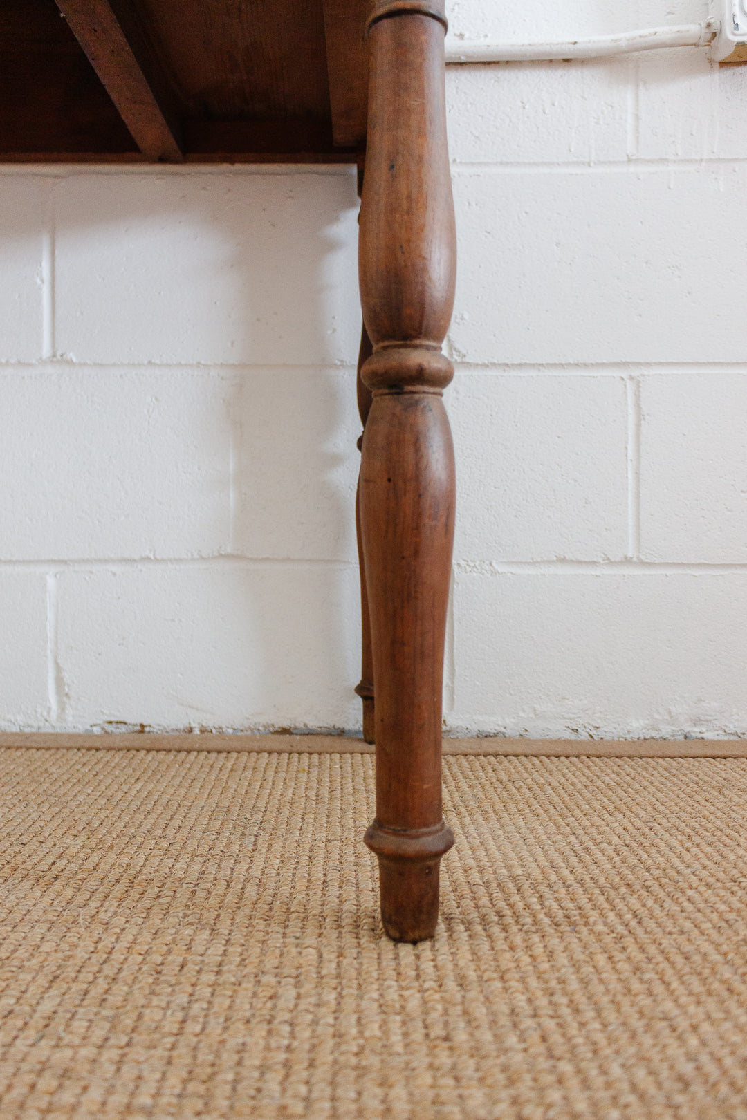 19th century French walnut writing desk