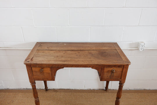 19th century French walnut writing desk