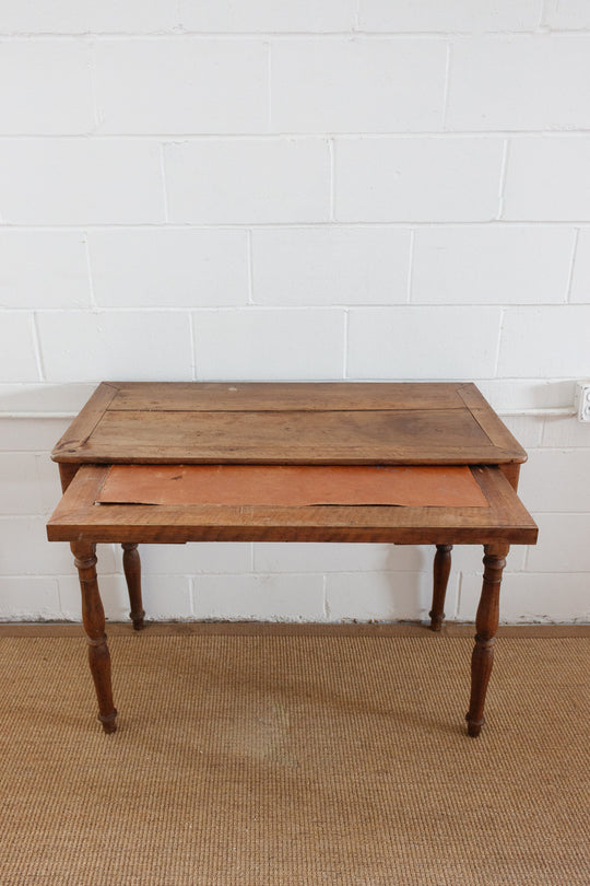 19th century French walnut writing desk
