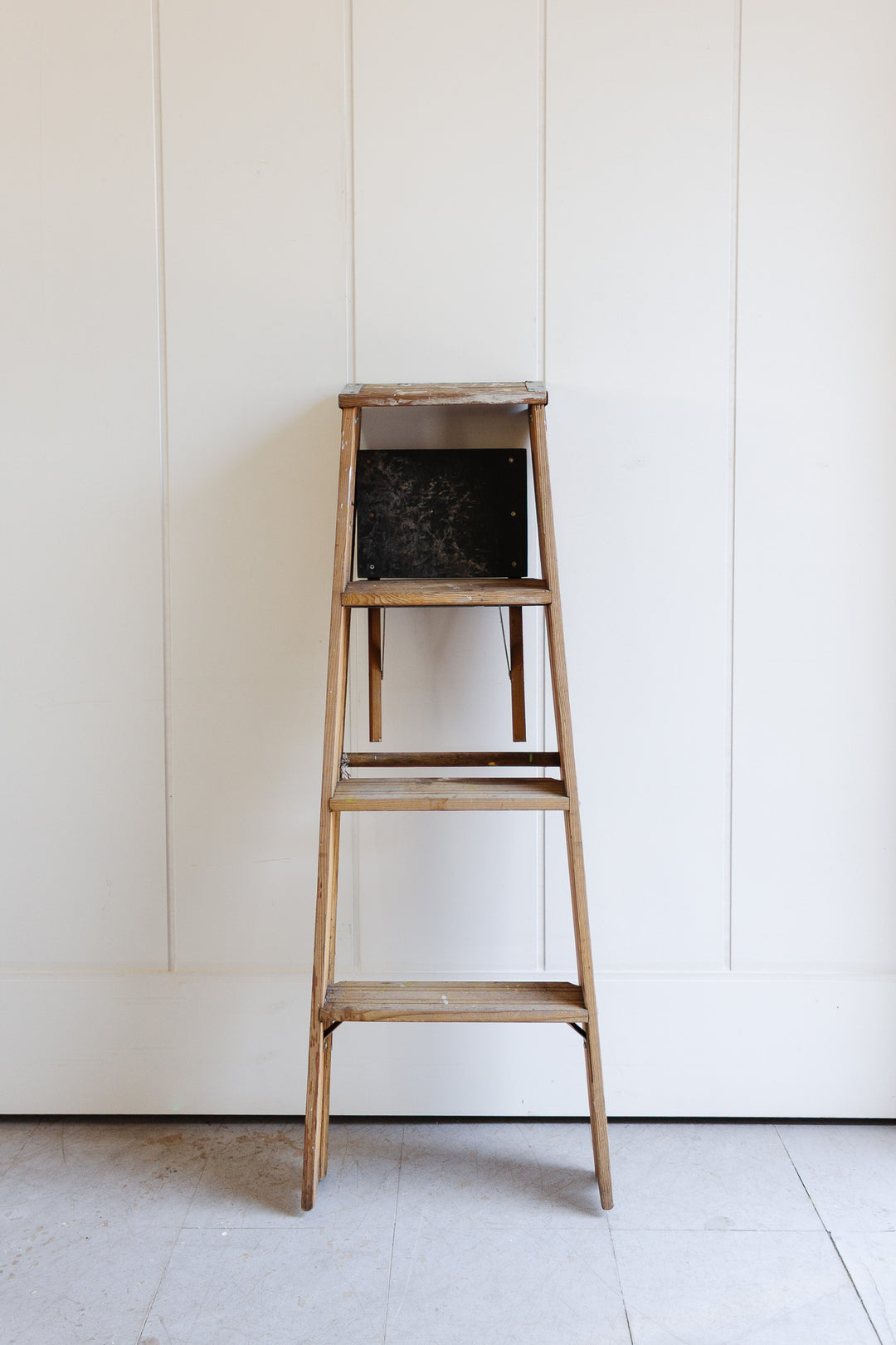 vintage wood painter's ladder