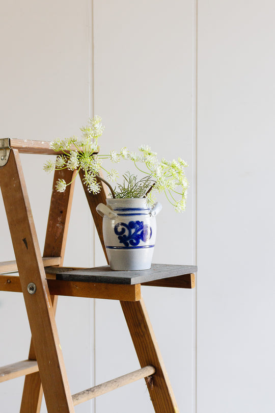 vintage wood painter's ladder