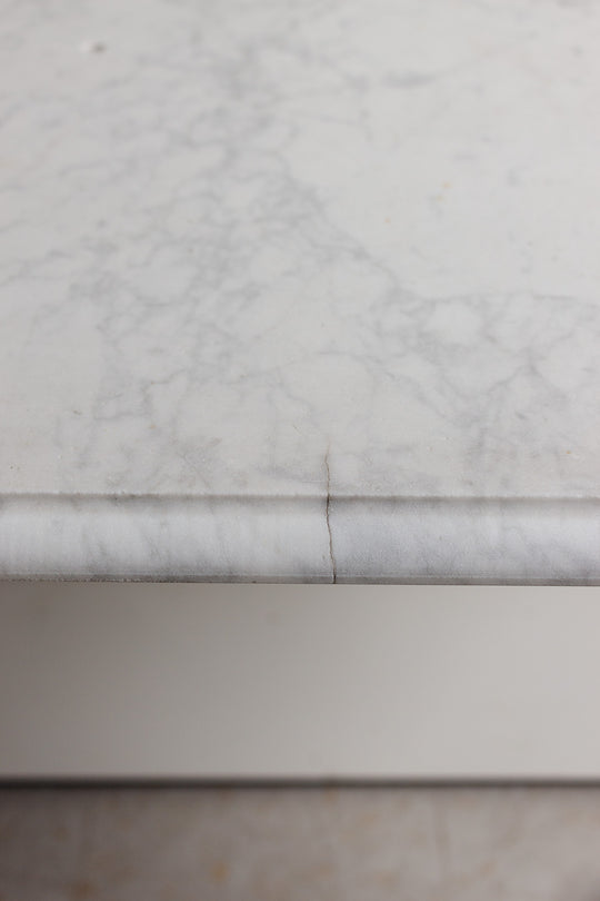 1930s french marble top bistro table