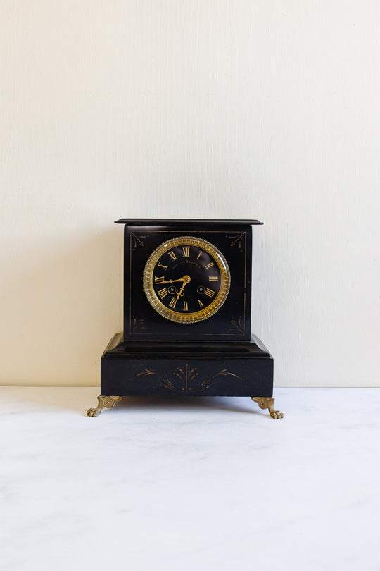 19th century French Godard-Ragault mantle clock
