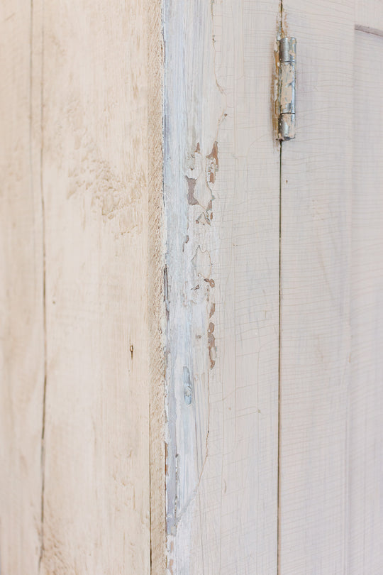 antique English chimney cabinet