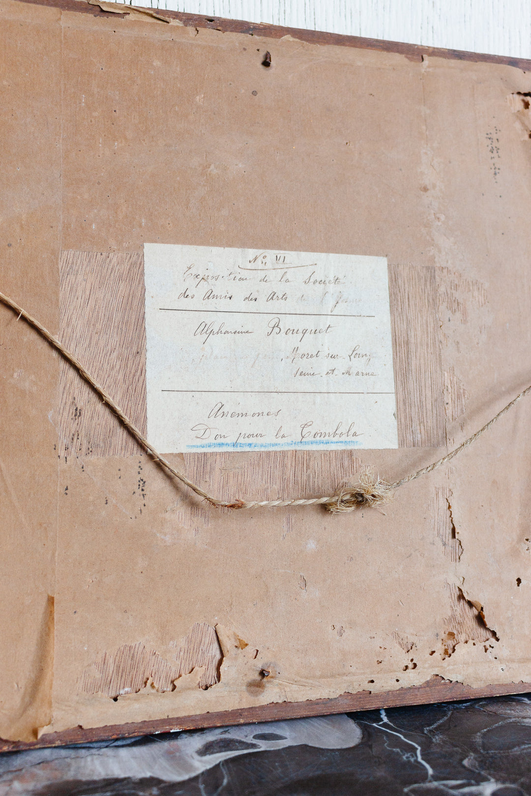 anémones by listed artist Alphonsine Bouquet